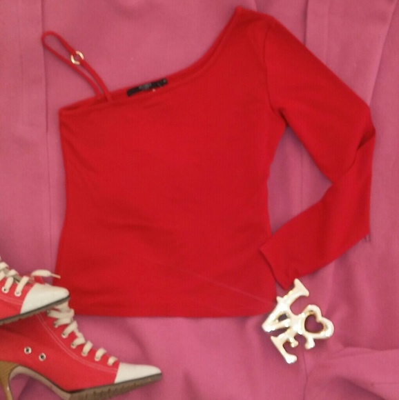HALLHUBER TREND Red Top S - Picture 1 of 3